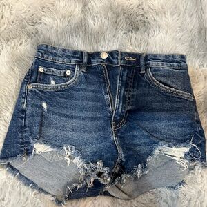 Zara denim shorts - size 2